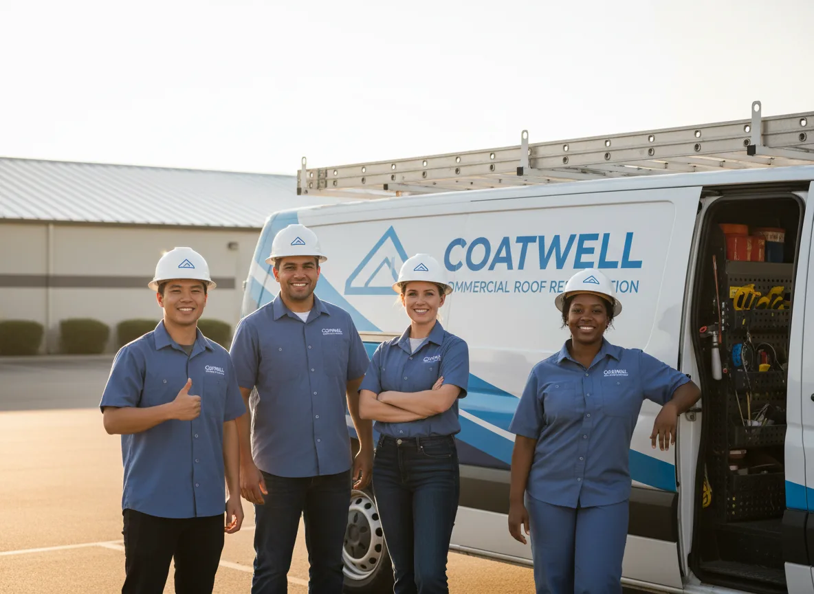 Commercial roof coating company in Kirkland, IL
